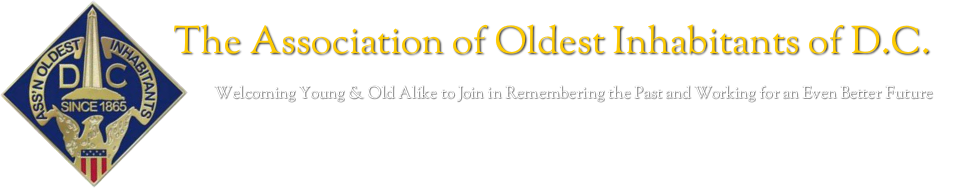 The Association of the Oldest Inhabitants of D.C.